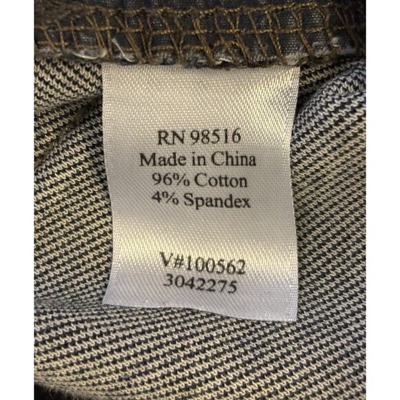 Coldwater Creek Natural Fit Relaxed Straight‎ Fit Jeans Dark Wash Stretch Size 8 - Picture 7 of 8